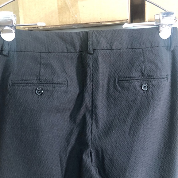 Zac&Rachel Women’s Pant Cropped Textured Fabric Slight Taper Basic - Picture 4 of 9